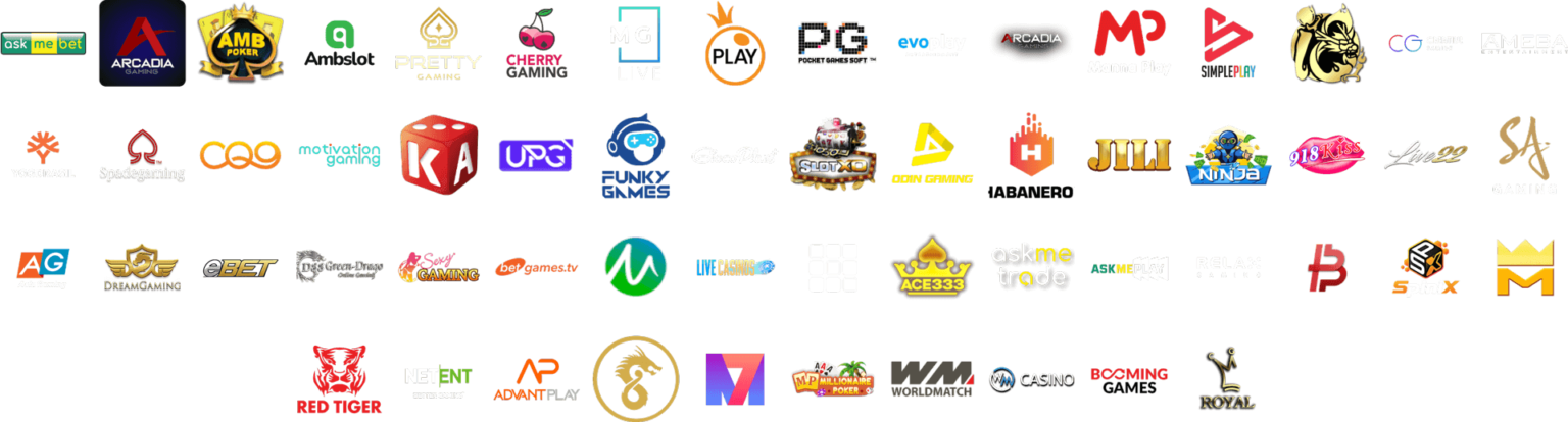 รวมค่ายเกมที่ให้บริการ